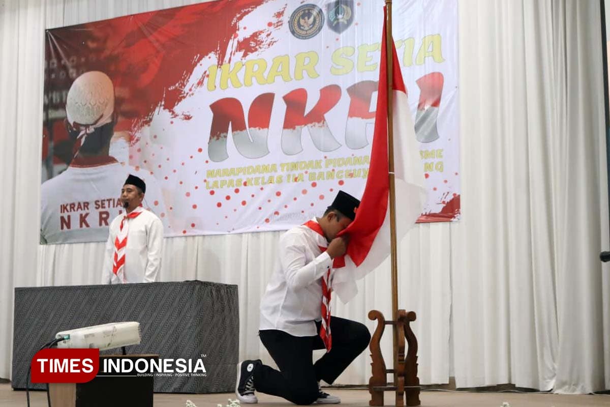 Dua Warga Binaan Pidana Kasus Teroris Lapas Banceuy Bandung Ucap Ikrar Setia ke NKRI