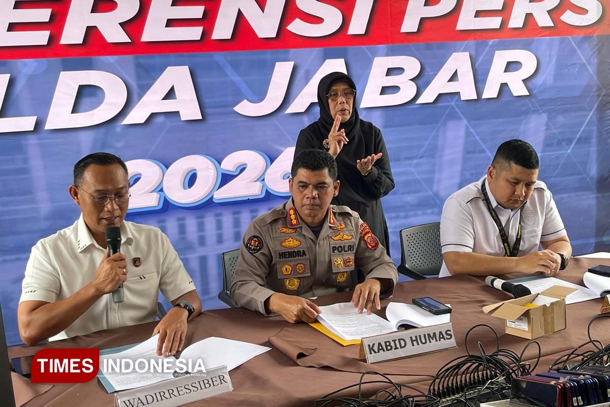 Polda Jabar Ungkap Promosi Judol, Ribuan SIM Card, dan 55 Ponsel Disita