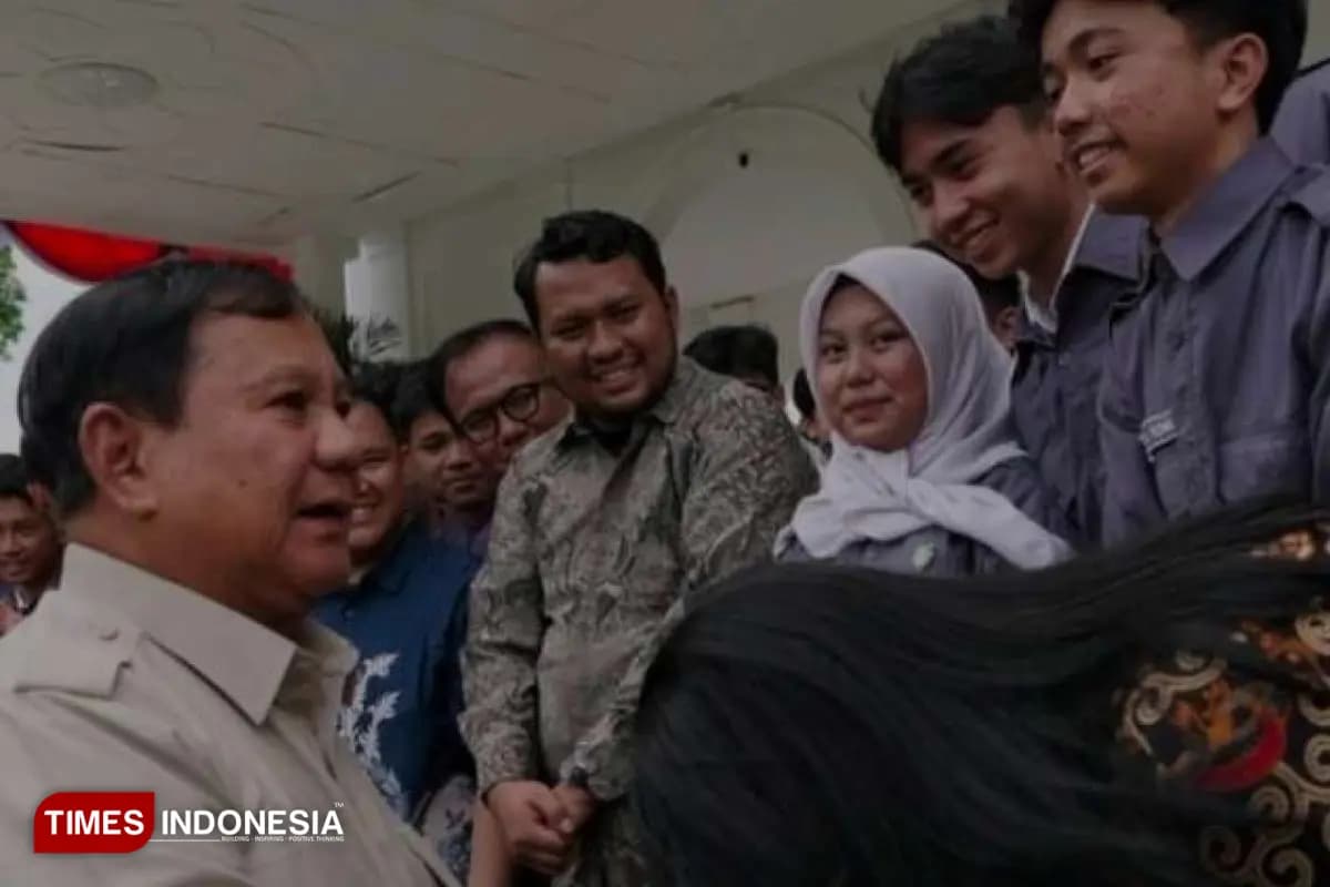 Kunjungan Forum OSIS Jabar ke Istanan Merdeka Diterima Langsung  Presiden Prabowo  Subianto
